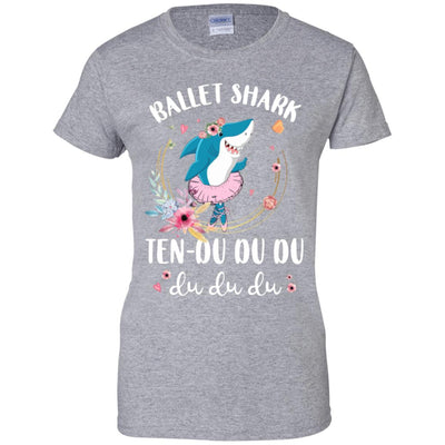 Ballet Shark Ten Du Du Du Funny Ballet Dancer T-Shirt & Tank Top | Teecentury.com