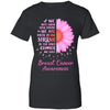 Being Strong Daisy Flower Pink Breast Cancer Awareness T-Shirt & Hoodie | Teecentury.com