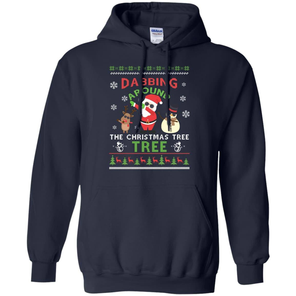 Dabbing Around The Christmas Tree Ugly Sweater T-Shirt & Hoodie | Teecentury.com