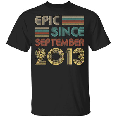 Epic Since September 2013 Vintage 9th Birthday Gifts Youth Youth Shirt | Teecentury.com