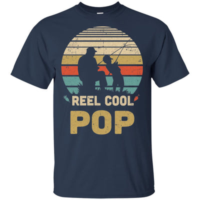 Vintage Father's Day Gift Reel Cool Pop Fishing T-Shirt & Hoodie | Teecentury.com