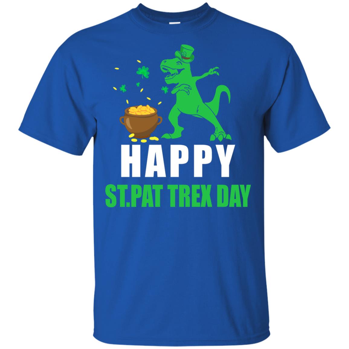 Happy St Pat T-Rex Day Dinosaur St Patrick's Day Youth Youth Shirt | Teecentury.com