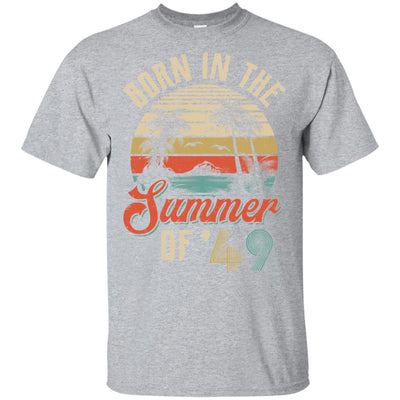 Classic Vintage 1949 72th Birthday Gift Summer Of 50 T-Shirt & Hoodie | Teecentury.com