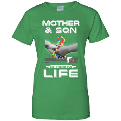 Autism Awareness Mother And Son Best Friends For Life T-Shirt & Hoodie | Teecentury.com