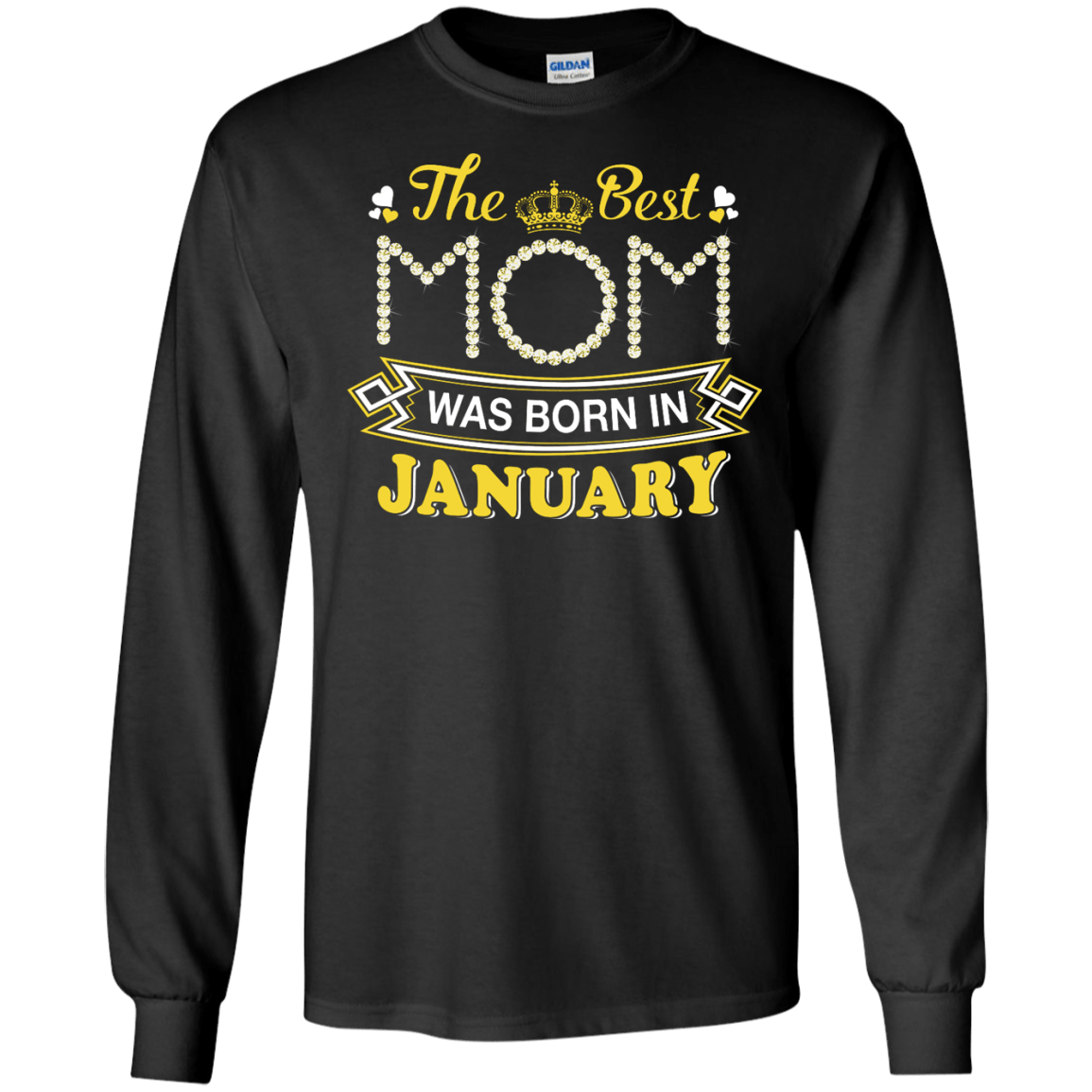 The Best Mom Was Born In January T-Shirt & Hoodie | Teecentury.com