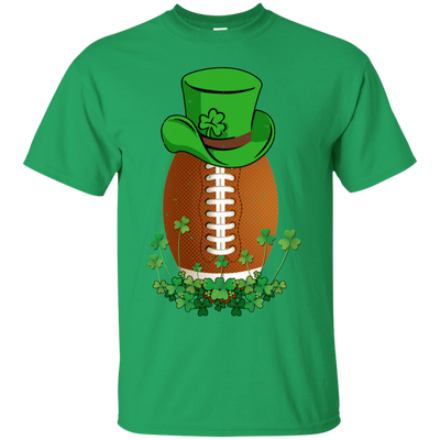 Shamrock Football Leprechaun St Patricks Day T-Shirt & Hoodie | Teecentury.com