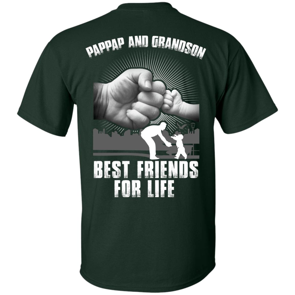 Pappap And Grandson Best Friends For Life T-Shirt & Hoodie | Teecentury.com