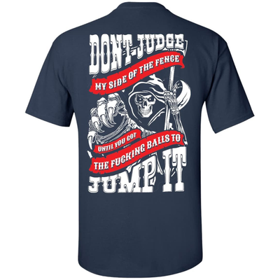 Don't Judge My Side Of The Fenge T-Shirt & Hoodie | Teecentury.com