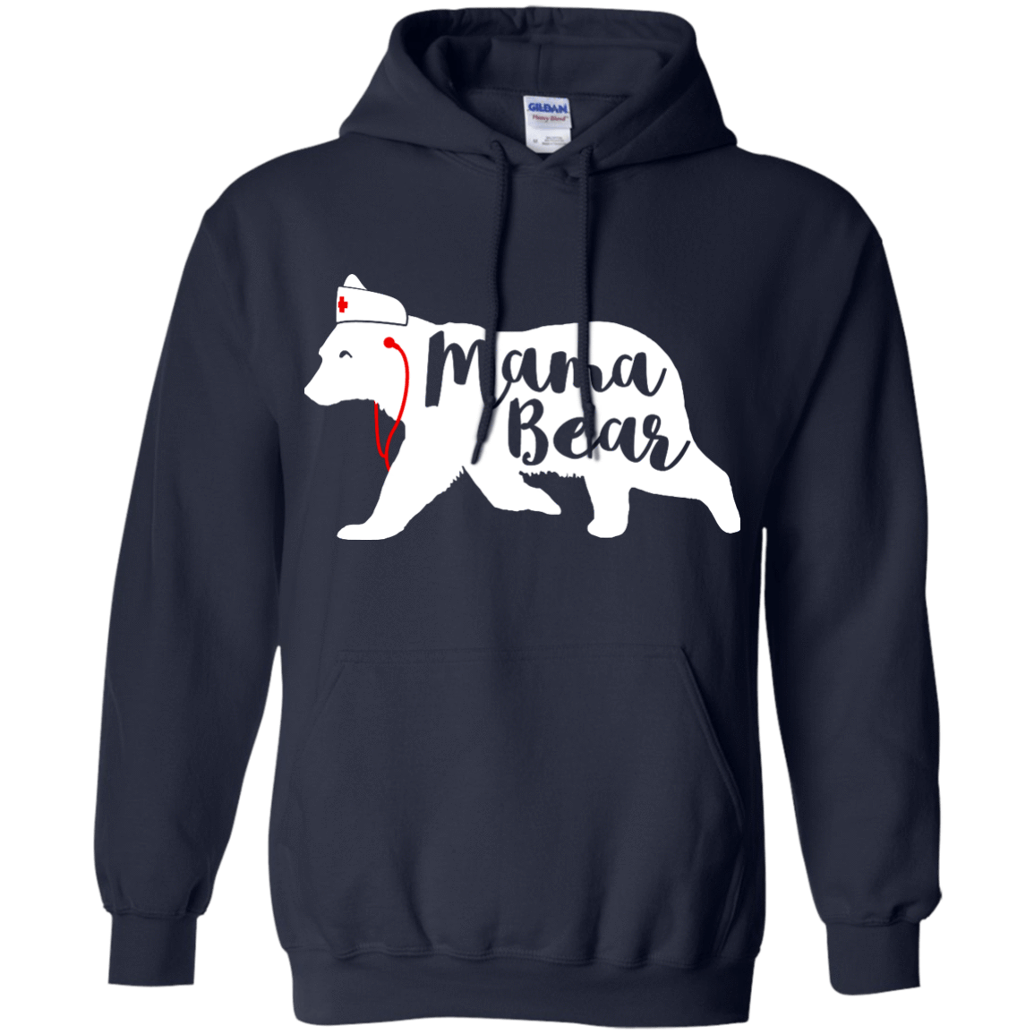 Nurse Mama Bear T-Shirt & Hoodie | Teecentury.com