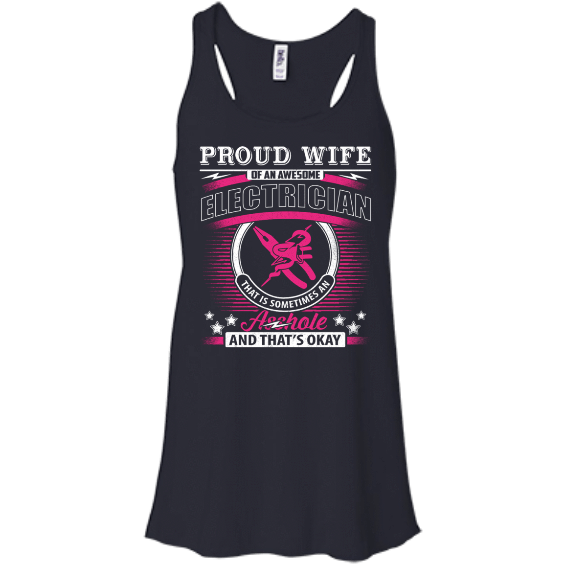 Proud Wife Of An Awesome Electrician T-Shirt & Hoodie | Teecentury.com