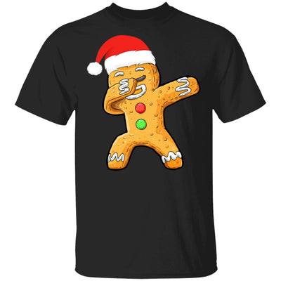 Dabbing Gingerbread Santa Christmas Kids Boys Xmas Cookie T-Shirt & Sweatshirt | Teecentury.com