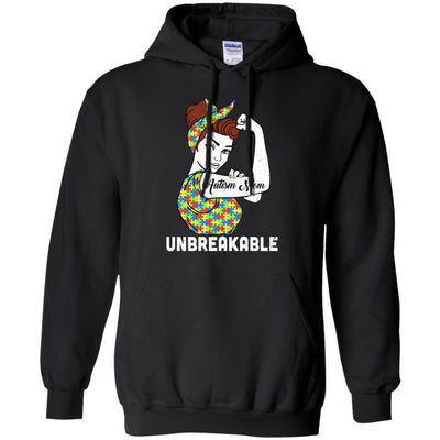 Autism Mom Unbreakable Support Autism Awareness T-Shirt & Hoodie | Teecentury.com