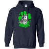 Siberian Husky St. Patrick's Day Clovers T-Shirt & Hoodie | Teecentury.com