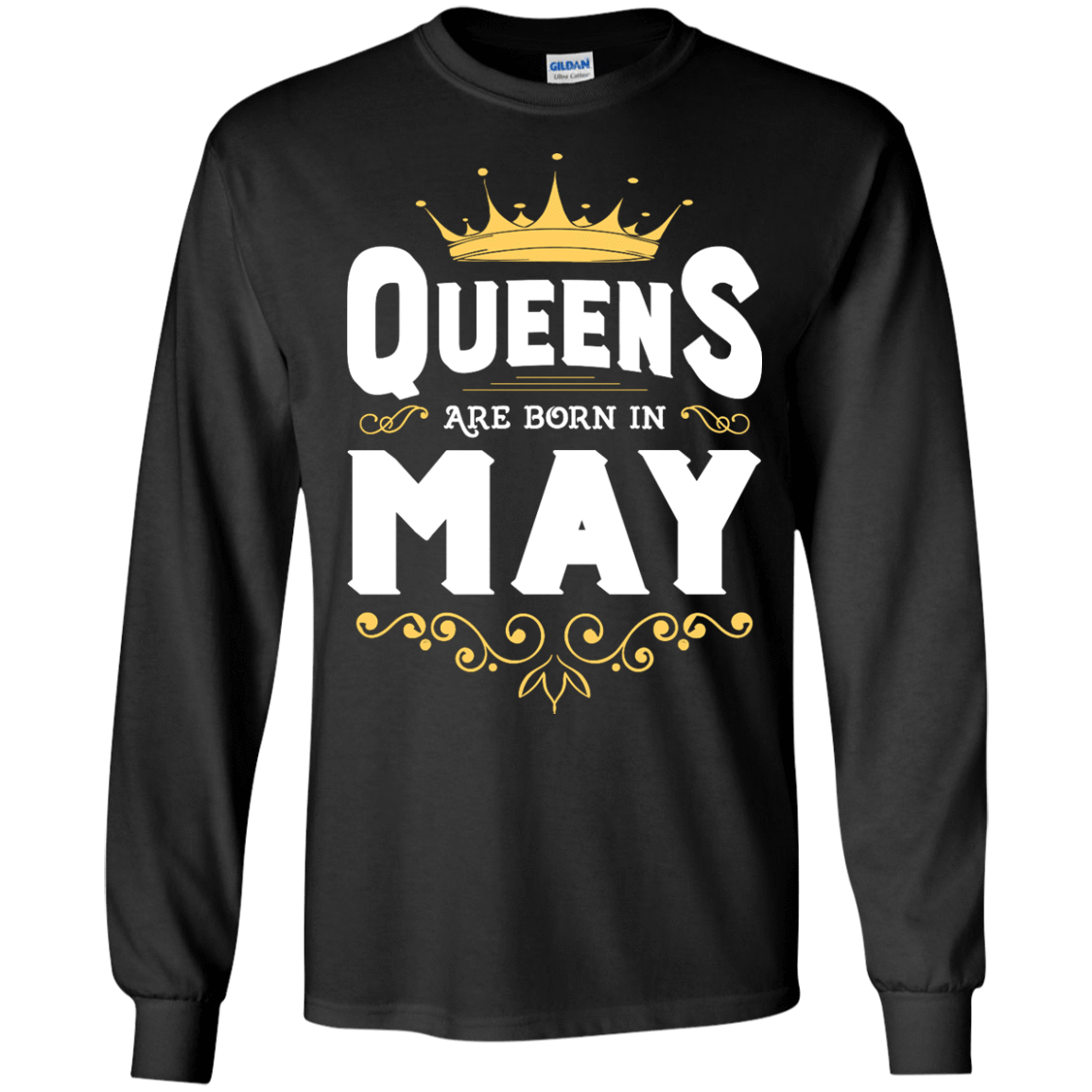 Queens Are Born In May T-Shirt & Hoodie | Teecentury.com