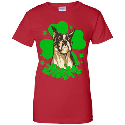 Boxer St. Patrick's Day Clovers T-Shirt & Hoodie | Teecentury.com