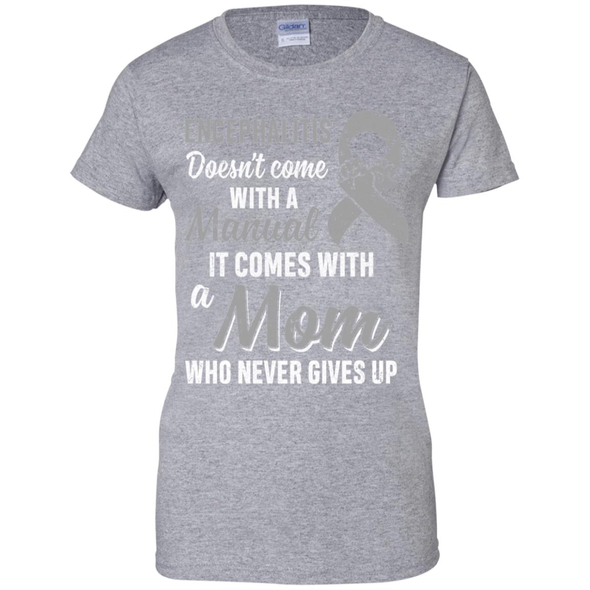 Encephalitis Awareness Mom Warrior Gifts T-Shirt & Hoodie | Teecentury.com