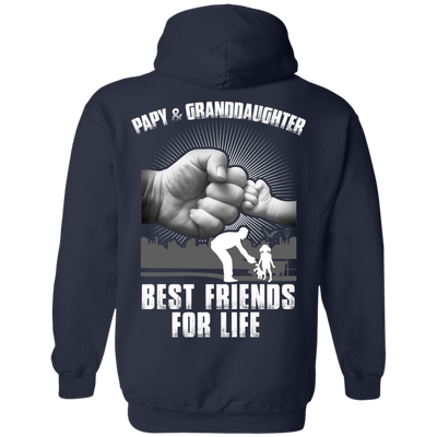 Papy And Granddaughter Best Friends For Life T-Shirt & Hoodie | Teecentury.com