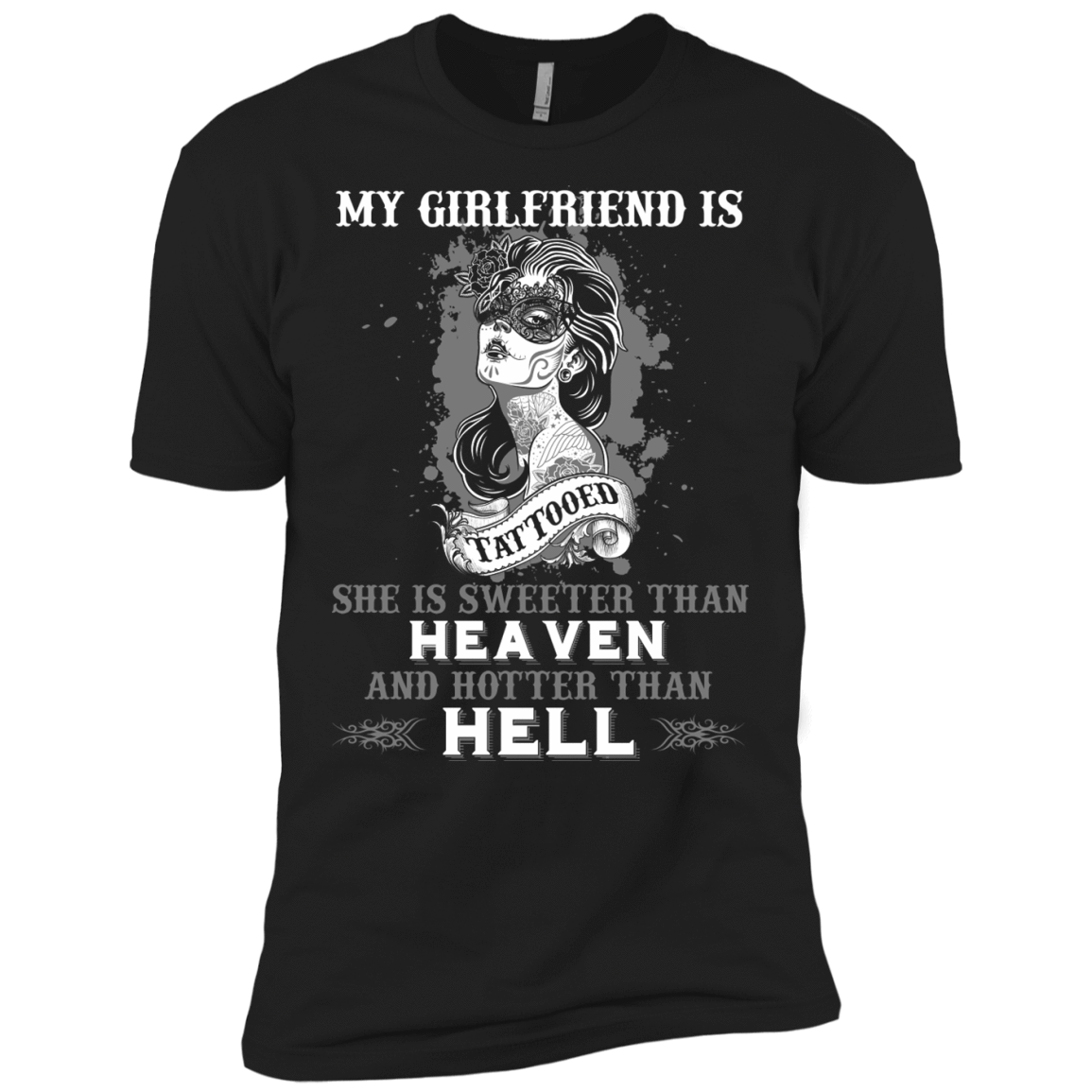 My Girlfriend Is Tattooted T-Shirt & Hoodie | Teecentury.com