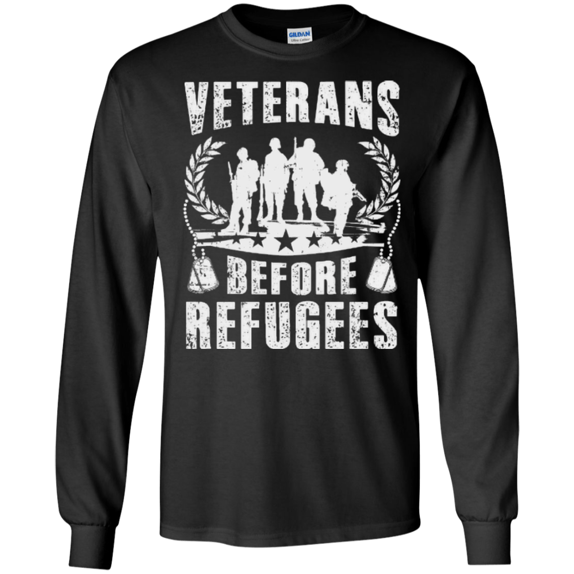 VETERANS BEFORE REFUGEES T-Shirt & Hoodie | Teecentury.com