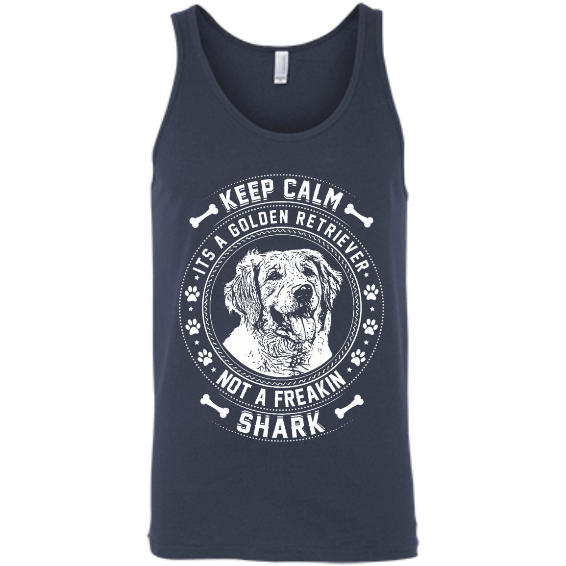Keep Calm It's A Golden Retriever Not A Freaking Shark T-Shirt & Hoodie | Teecentury.com