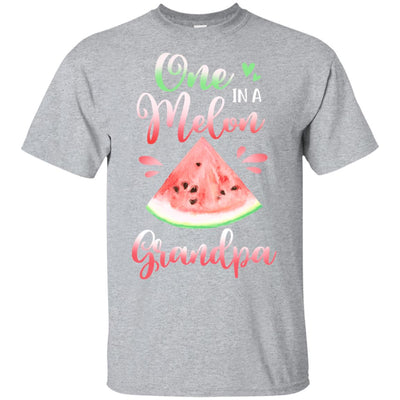 One In A Melon Grandpa Funny Watermelon Birthday Gifts T-Shirt & Hoodie | Teecentury.com