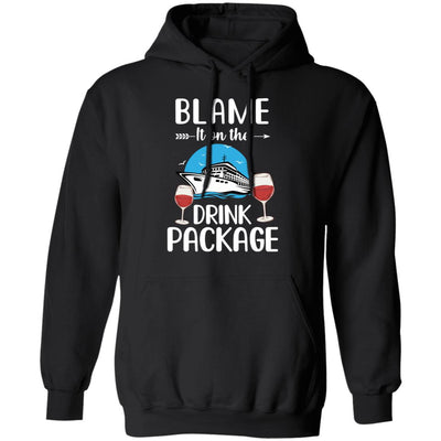 Blame It On The Drink Package Funny Cruising Cruiser T-Shirt & Tank Top | Teecentury.com