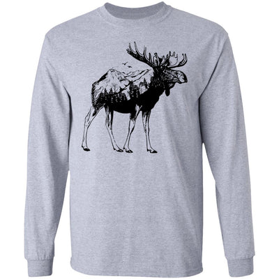 Moose Sighting Forest Funny Minnesota State T-Shirt & Hoodie | Teecentury.com