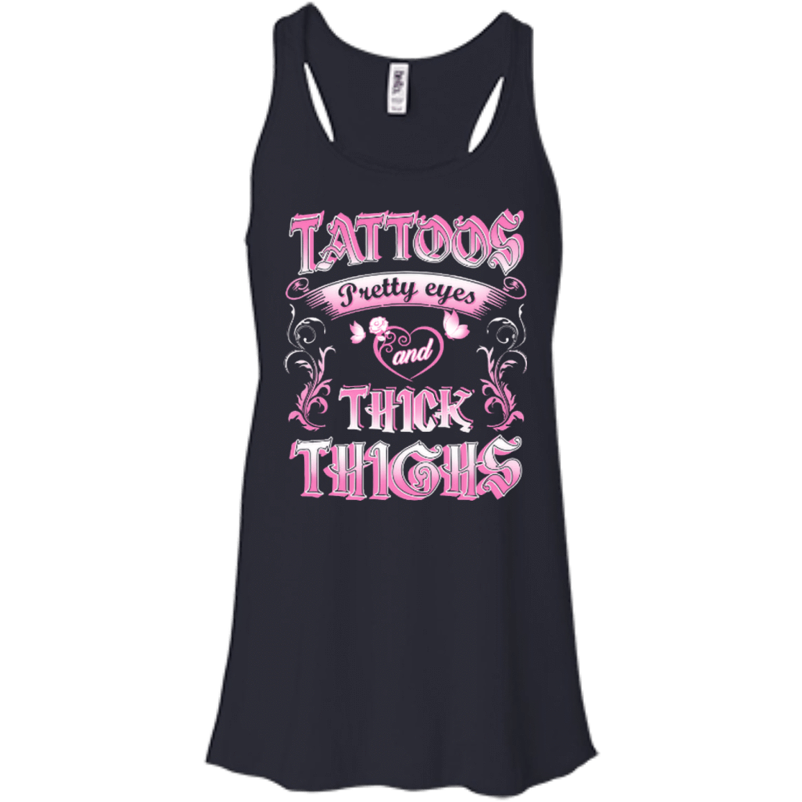 Tattoos Pretty Eyes And Thick Thighs Lover T-Shirt & Hoodie | Teecentury.com