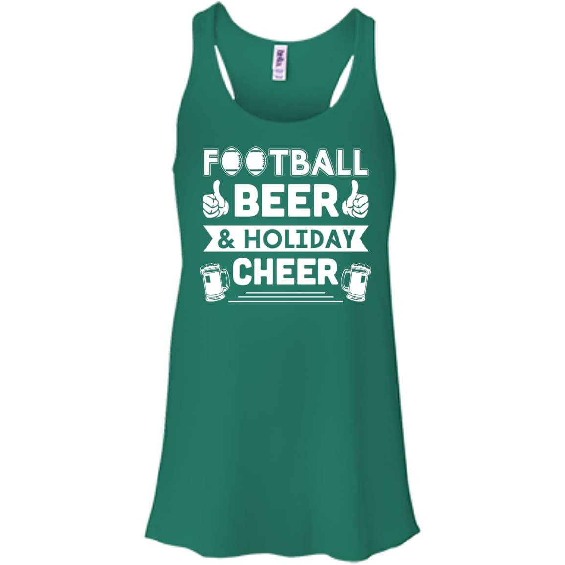 Football Beer Holiday Cheer T-Shirt & Hoodie | Teecentury.com
