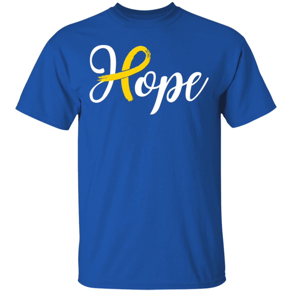 Childhood Cancer Awareness Gold Ribbon Hope T-Shirt & Hoodie | Teecentury.com