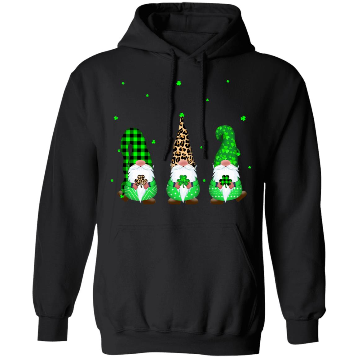 Leprechaun Irish Gnomes Leopard Plaid St Patrick's Day Gifts T-Shirt & Hoodie | Teecentury.com