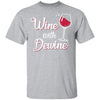 Wine With Dewine Drinking Game Ohio T-Shirt & Tank Top | Teecentury.com