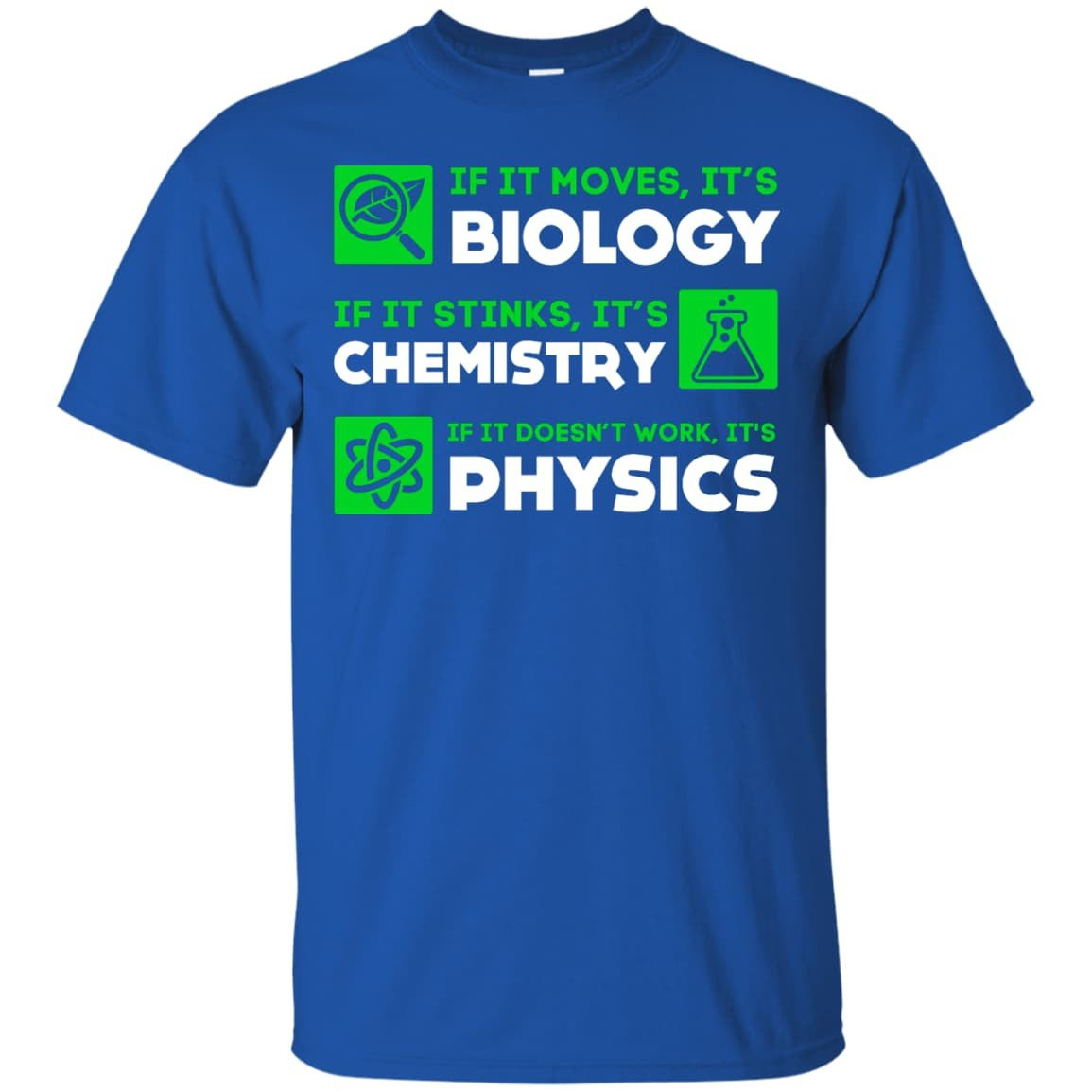 Biology Chemistry Physics Science Teacher T-Shirt & Hoodie | Teecentury.com