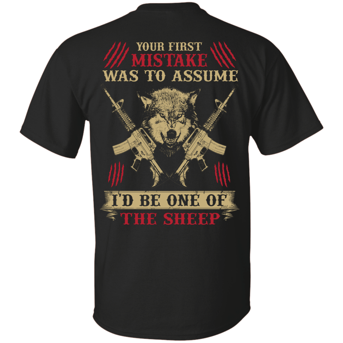 Your First Mistake Was To Assume T-Shirt & Hoodie | Teecentury.com