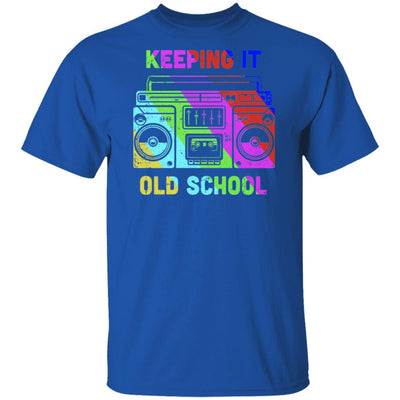 Keeping It Old School Retro Music 80s 90s T-Shirt & Hoodie | Teecentury.com