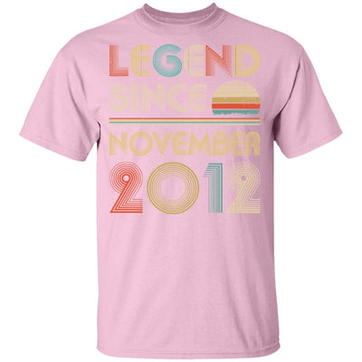 Legend Since November 2012 Vintage 10th Birthday Gifts Youth Youth Shirt | Teecentury.com