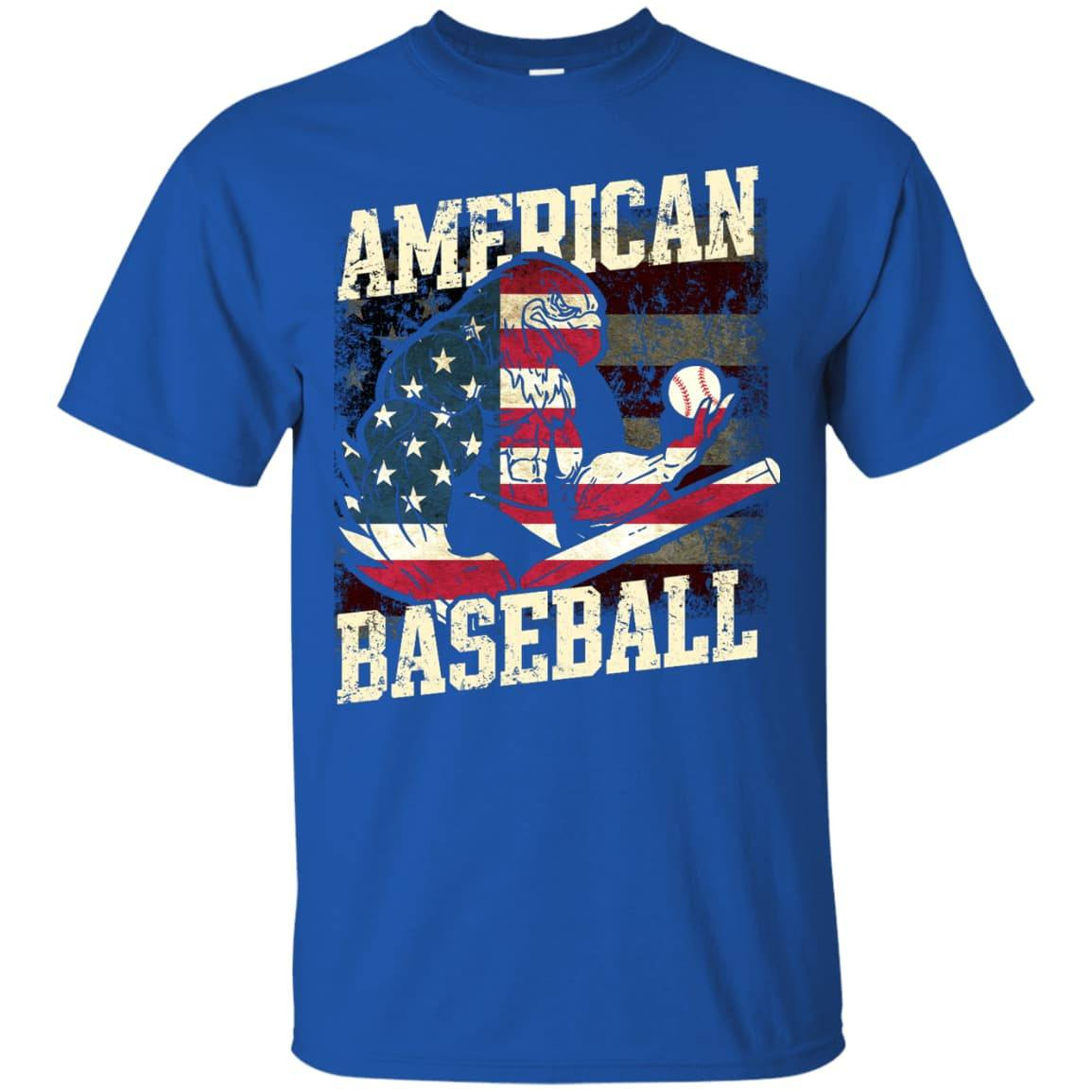 Badass Eagle American Baseball T-Shirt & Hoodie | Teecentury.com