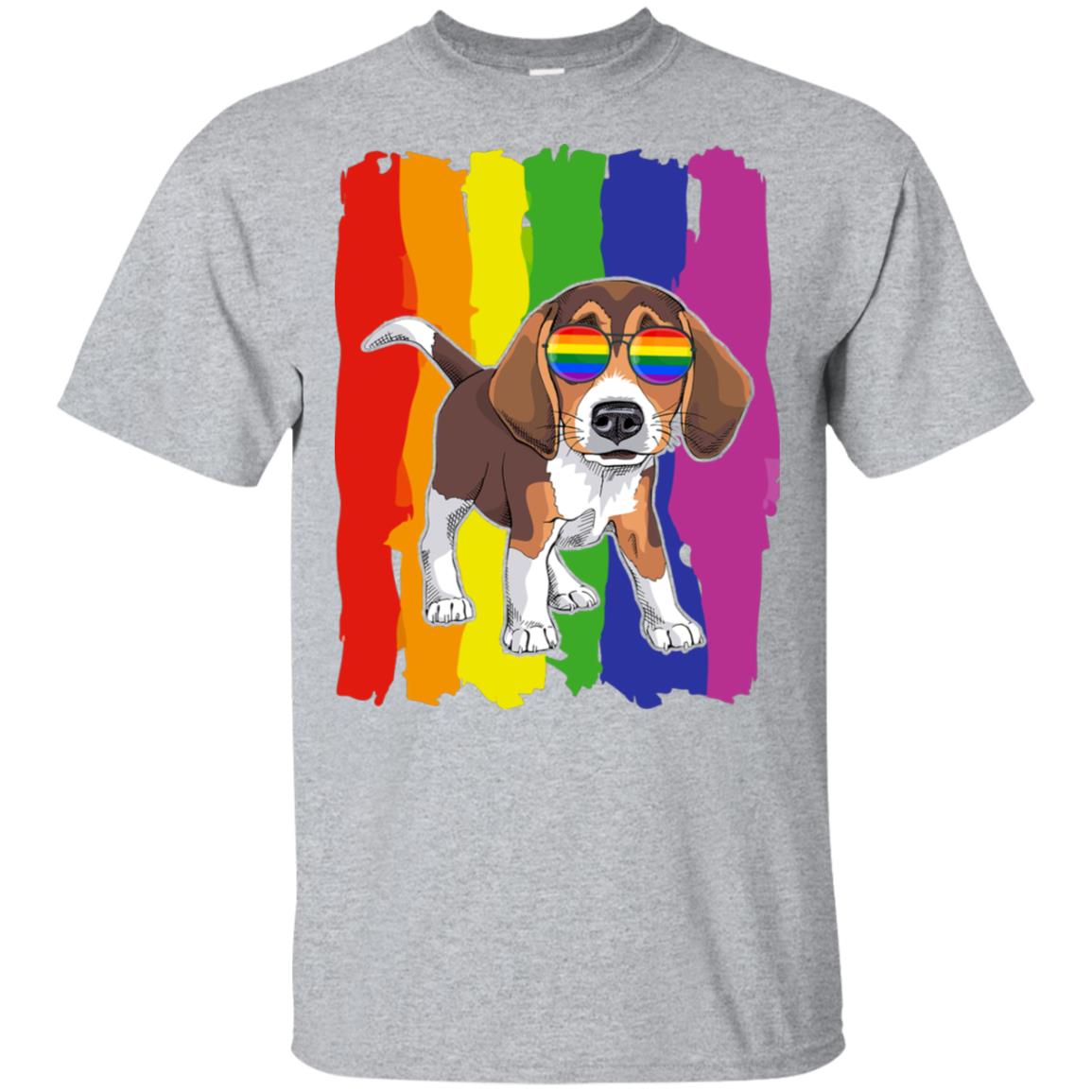 Funny Beagle LGBT LGBT Pride Gifts T-Shirt & Hoodie | Teecentury.com