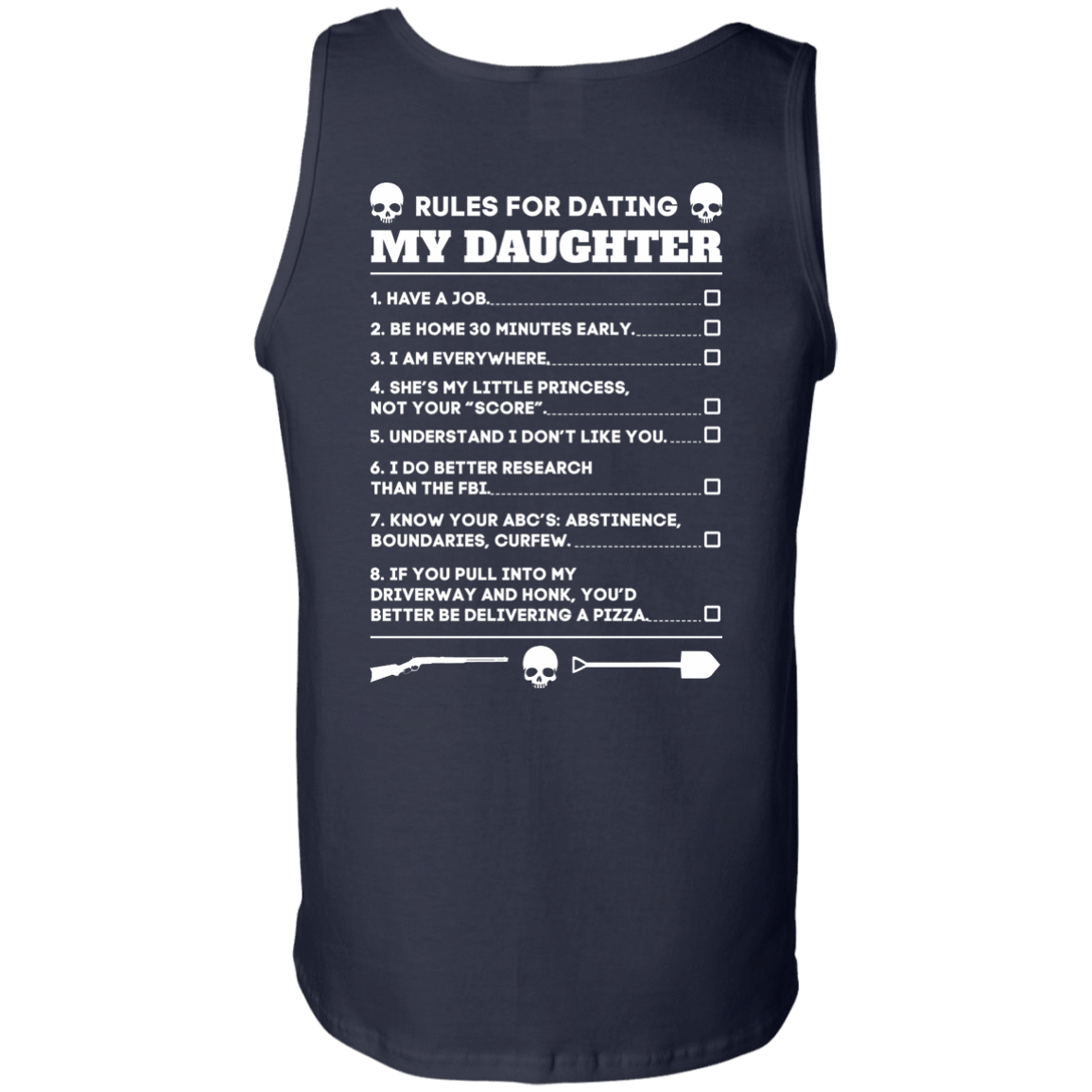 Rules For Dating My Daughter Funny T-Shirt & Hoodie | Teecentury.com