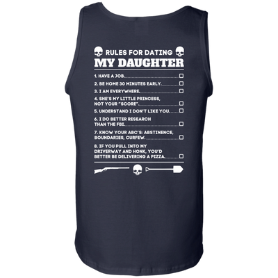 Rules For Dating My Daughter Funny T-Shirt & Hoodie | Teecentury.com