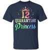 12 Quarantine Princess Happy Birthday Youth Youth Shirt | Teecentury.com