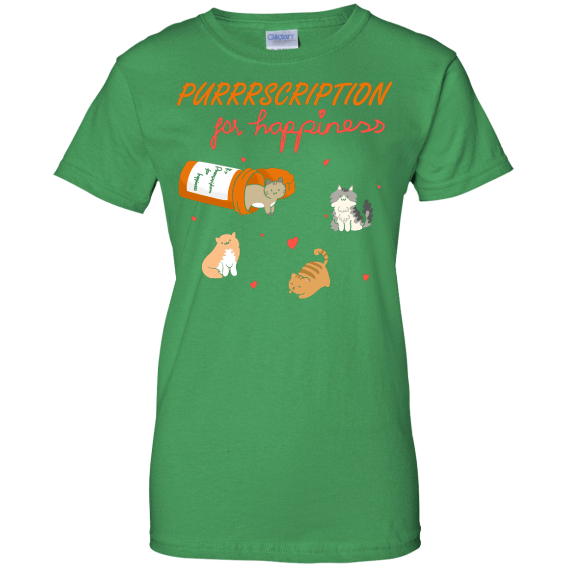 Purrrscription For Happiness T-Shirt & Hoodie | Teecentury.com