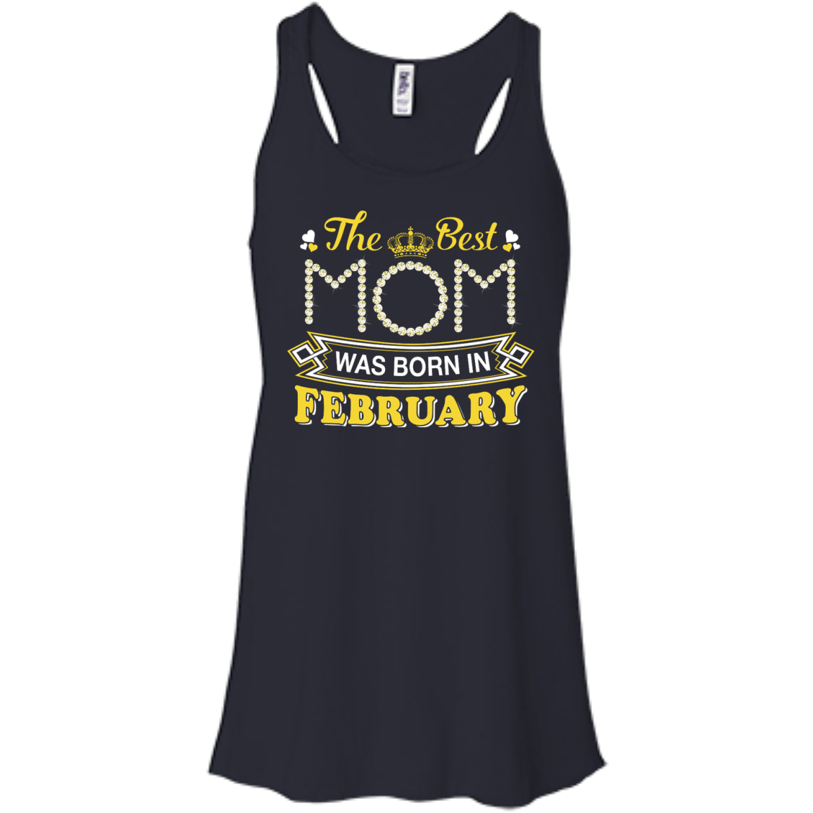 The Best Mom Was Born In February T-Shirt & Hoodie | Teecentury.com