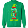 I'm The Chatty Elf Family Matching Funny Christmas Group Gift T-Shirt & Sweatshirt | Teecentury.com