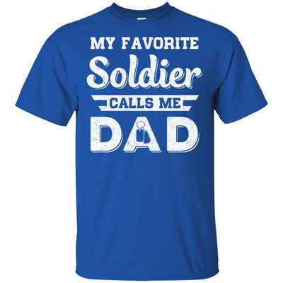 My Favorite Soldier Calls Me Dad Fathers Day Gifts T-Shirt & Hoodie | Teecentury.com