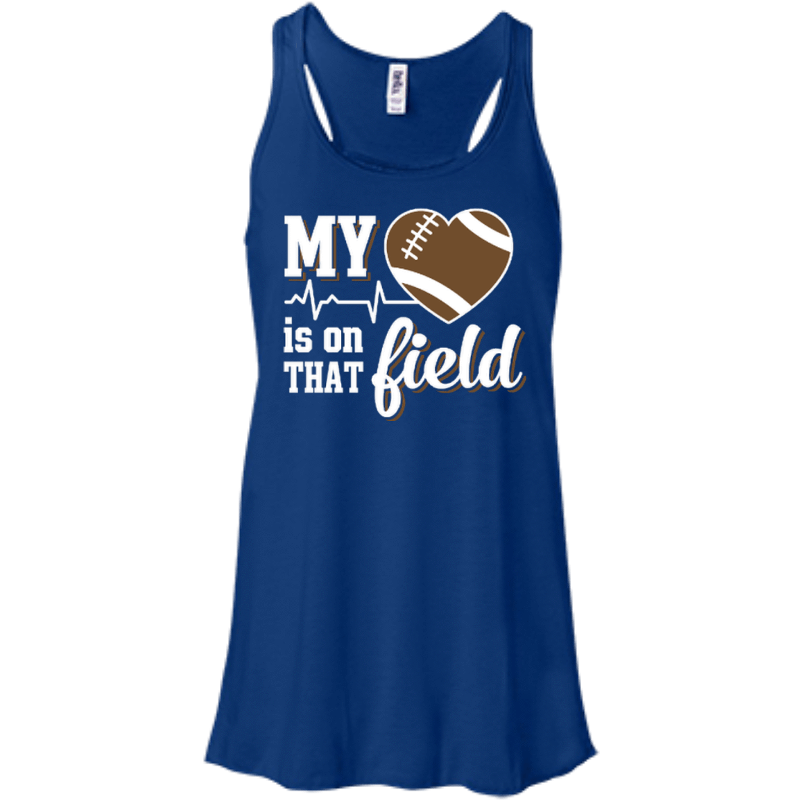 My Heart Is On That Field Football T-Shirt & Hoodie | Teecentury.com