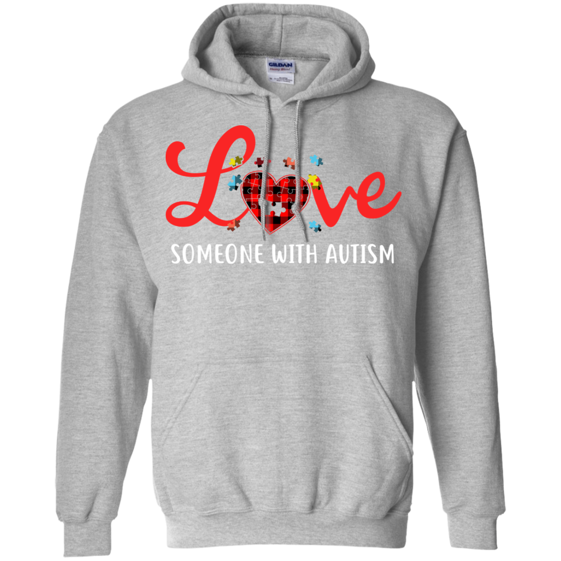 Love Someone With Autism T-Shirt & Hoodie | Teecentury.com