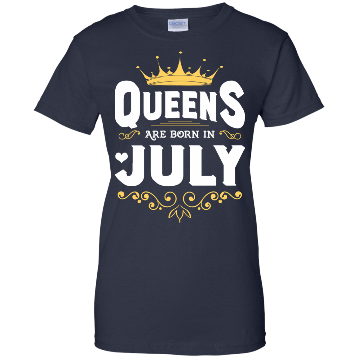 Queens Are Born In July T-Shirt & Hoodie | Teecentury.com