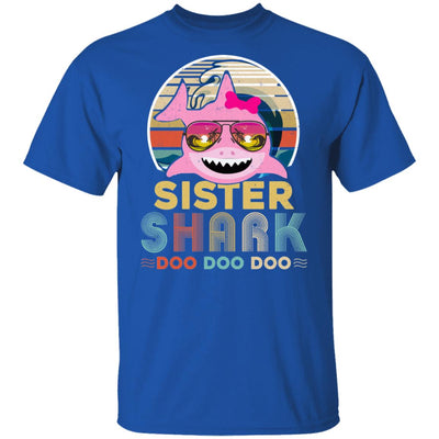 Retro Vintage Sister Shark Doo Doo Doo T-Shirt & Hoodie | Teecentury.com