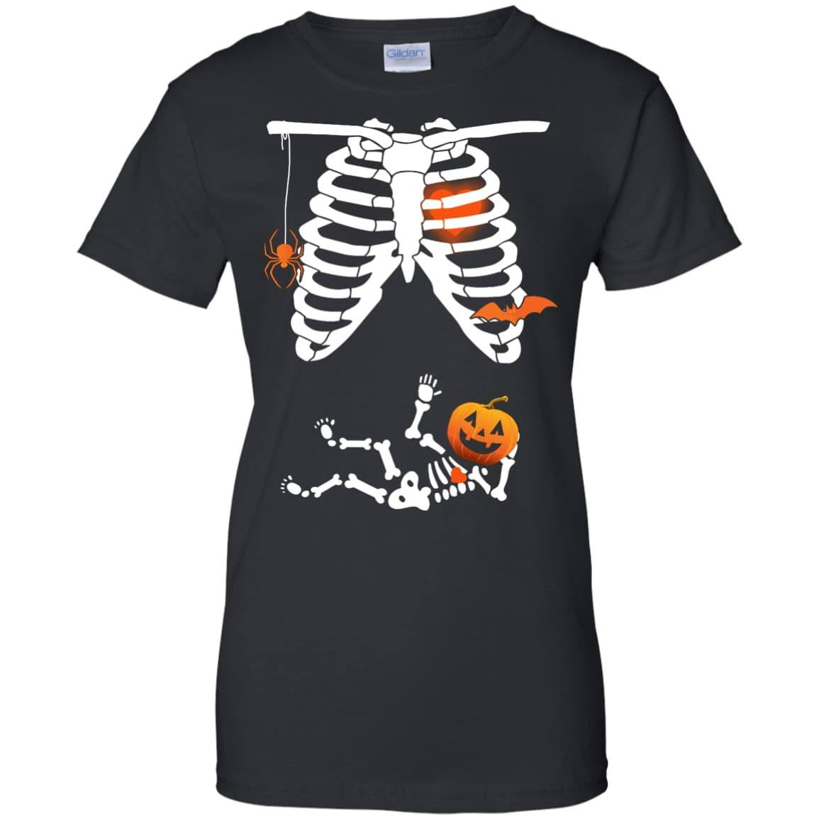 Halloween Baby Skeleton Maternity T-Shirt & Hoodie | Teecentury.com